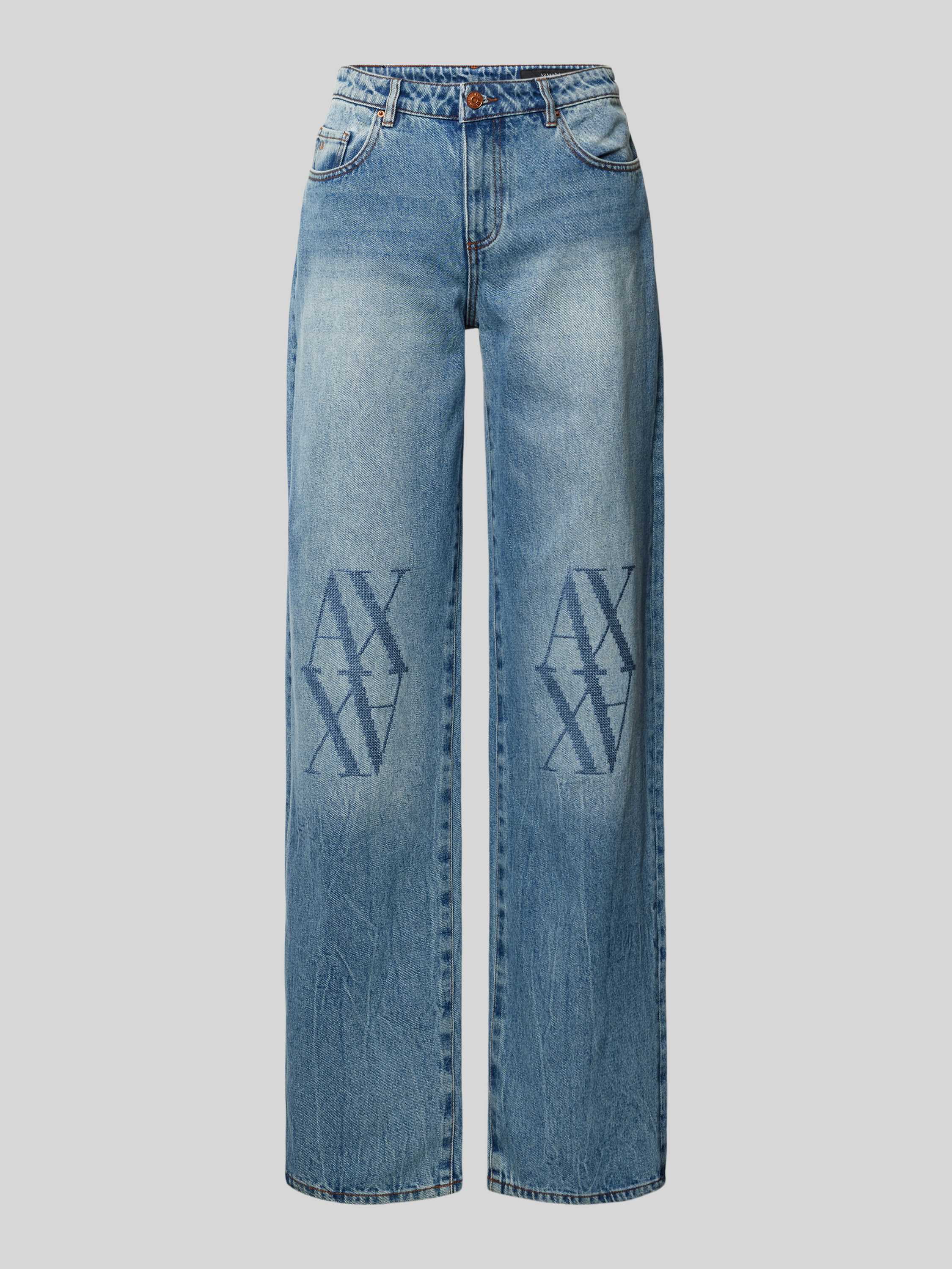 Armani Exchange Low rise relaxed fit jeans in 5-pocketmodel