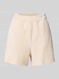 JAKE*S STUDIO WOMAN Regular fit korte corduroy broek met elastische band