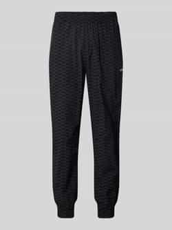 BLKVIS Relaxed fit trainingsbroek met labelstitching