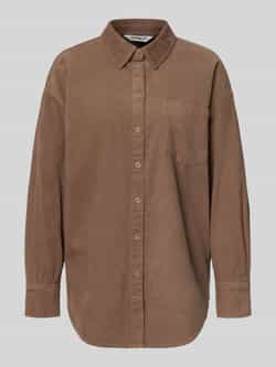 Only Relaxed fit corduroy blouse van puur katoen model 'AIME-MOXI'