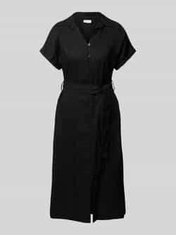 S.Oliver RED LABEL Relaxed fit overhemdjurk van linnenmix