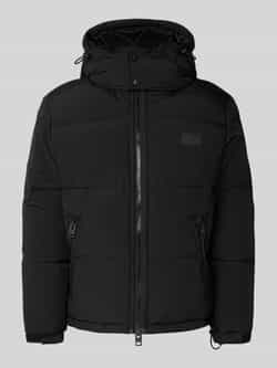 HUGO Regular fit donsjack met afneembare capuchon model 'BIRONO'