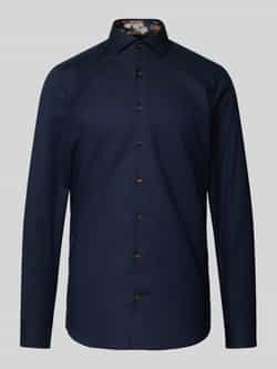 OLYMP Level Five Slim fit zakelijk overhemd met knoopsluiting