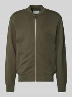 Selected Homme Relaxed fit sweatjack van katoenmix model 'MACK'