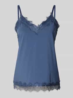 FREE QUENT Top met bandjes en kant model 'BICCO'
