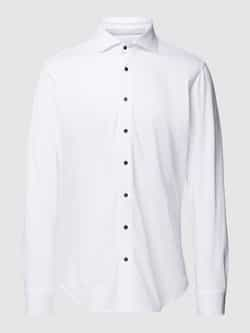 Profuomo Wit Business Overhemd Slim Fit White Heren