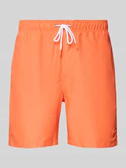 Shiwi Regular fit zwembroek met labelpatch model 'Mike'