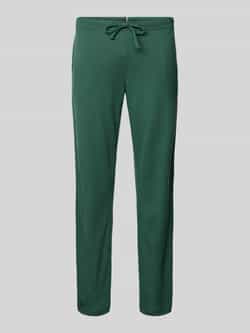 Christian Berg Men Loose fit sweatpants met steekzakken opzij