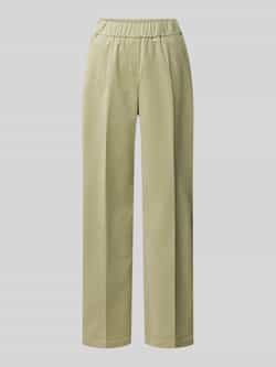 OPUS PANTS Stoffen broek met elastische band model 'Mucia'