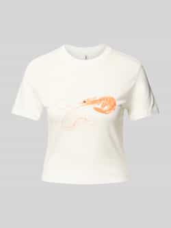 Only Regular fit T-shirt van puur katoen model 'KELLY LIFE'