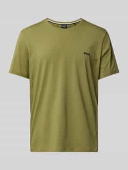Boss T-shirt met logodetail model 'MIX&MATCH'