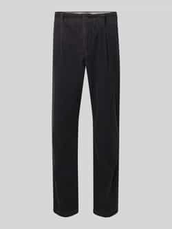 Marc O'Polo Tapered fit corduroy broek van puur katoen model 'OSBY PLEATS'