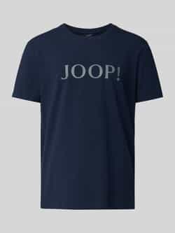 JOOP! Collection T-shirt met logoprint en ronde hals