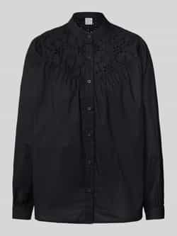 Emily Van den Bergh Relaxed fit blouse met ajourpatroon