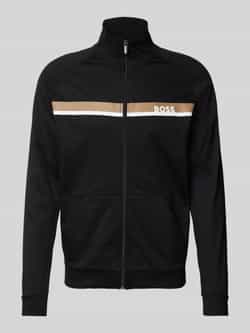Boss Sweatjack met labelprint