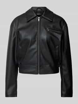 Gina Tricot Bomberjack in leerlook