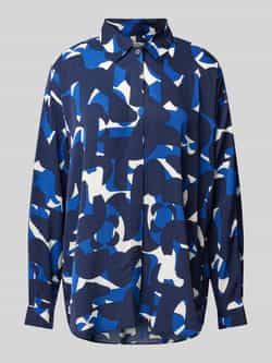 Marc O'Polo Relaxed fit blouse met lange mouwen van pure viscose