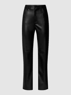 Gina Tricot Broek in leerlook model 'Ninetees'