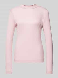 Someday Shirt met lange mouwen en opstaande kraag model 'Kejandra'