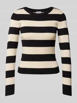 Noisy May Gebreide pullover met streepmotief model 'JAZ'