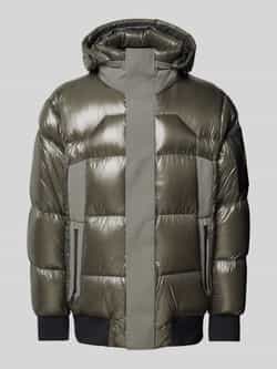 BOSS Green Donsjack met ritszakken model 'Ronnie'