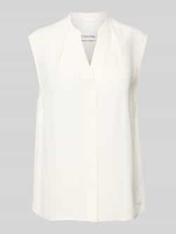 Calvin Klein Womenswear Blouse met doorknoopsluiting