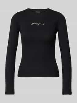 Guess Biologisch katoenen dames T-shirt Regular Fit Black Dames