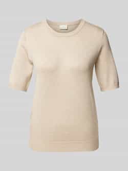 Kaffe Gebreide pullover met 1 2-mouwen model 'lizza'