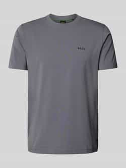 BOSS Green T-shirt met labelapplicatie model 'Tee'