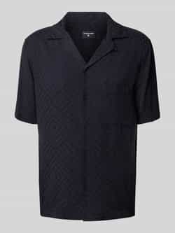 Strellson Regular fit vrijetijdsoverhemd van een mix van viscose en katoen model 'CISCO'