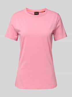 Boss Orange T-shirt met labelprint model 'Elogo'