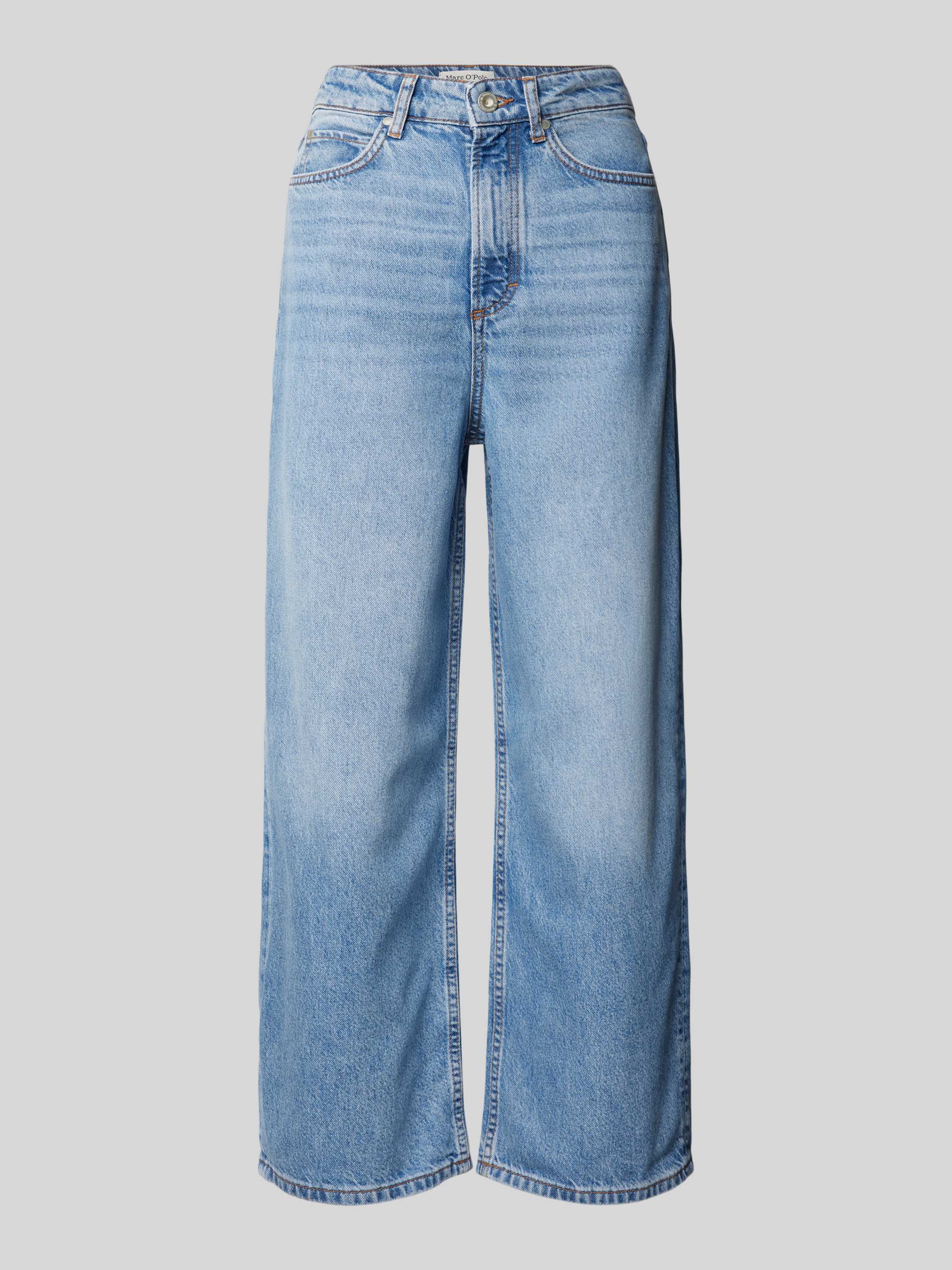 Marc O'Polo Jeans model Tolva met hoge taille Blue Dames