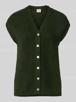Ichi Mouwloos vest met V-hals model 'BELABLUE'