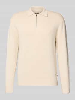 JACK & JONES Premium Gebreide pullover met ribboorden model 'MILANO'
