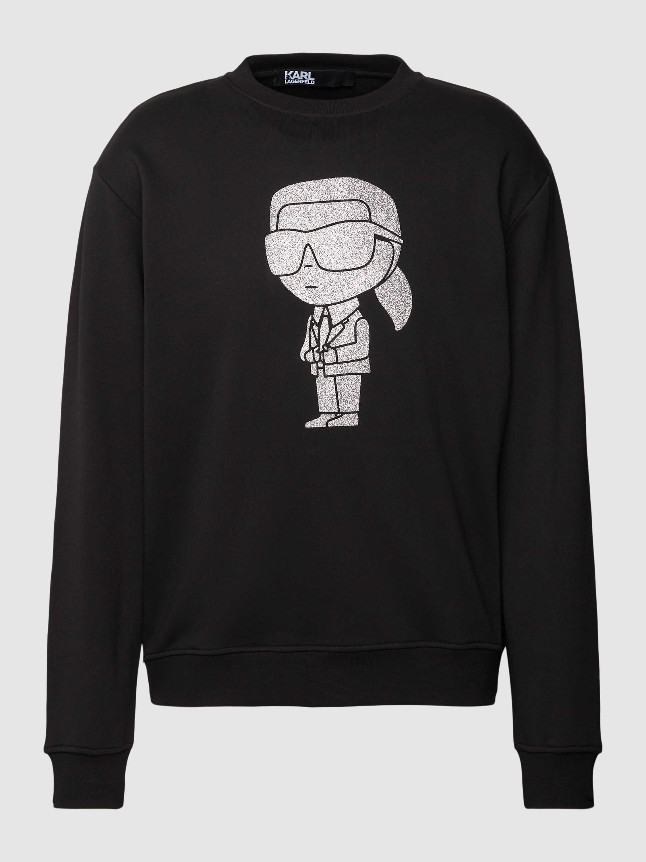 Karl Lagerfeld Sweatshirt met motiefprint