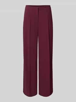 Selected Femme Loose fit bandplooibroek met steekzakken opzij model 'TINNI'