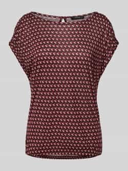 Opus T-shirt van viscose met kapmouwen model 'Sekadi minimal'