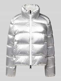 Marc Cain Gewatteerd jasje in metallic