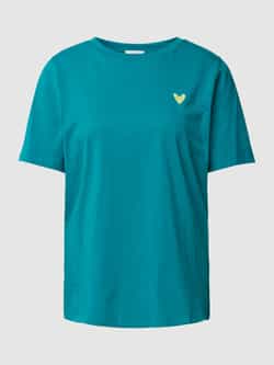 S.Oliver RED LABEL T-shirt met motiefstitching model 'Heart'