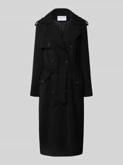 Jake*s Collection Trenchcoat met strikceintuur