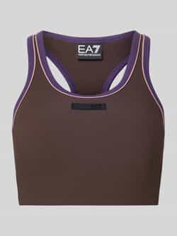 EA7 Emporio Armani Beha met labeldetail
