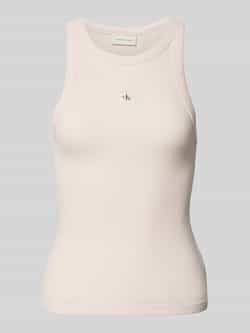 Calvin Klein Jeans Tanktop met labeldetail