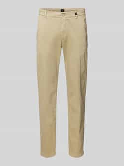 Strellson Slim fit chino met logo-applicatie model 'Tius'