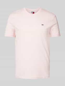 TOMMY JEANS Heren Polo's & T-shirts Tjm Xslim Jaspe Htr Tee Ext Roze