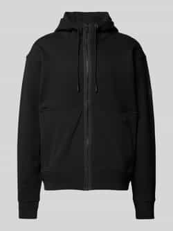 Boss Orange Sweatjack met steekzakken opzij