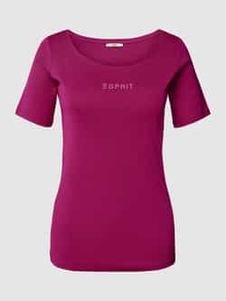 Esprit T-shirt met strass-steentjes