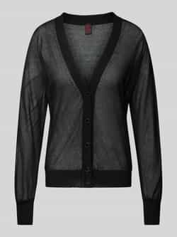 Stefanel Cardigan in semi-transparant design