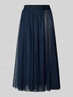 Joop! Midirok met elastische band met label model 'Fridi'