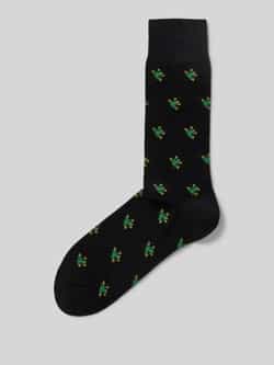 Paul Smith Sokken met motiefstitching model 'FROG AND DUCK'