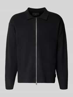 Jack & Jones Premium Gebreid jack met tweewegsritssluiting model 'BRADFORT'